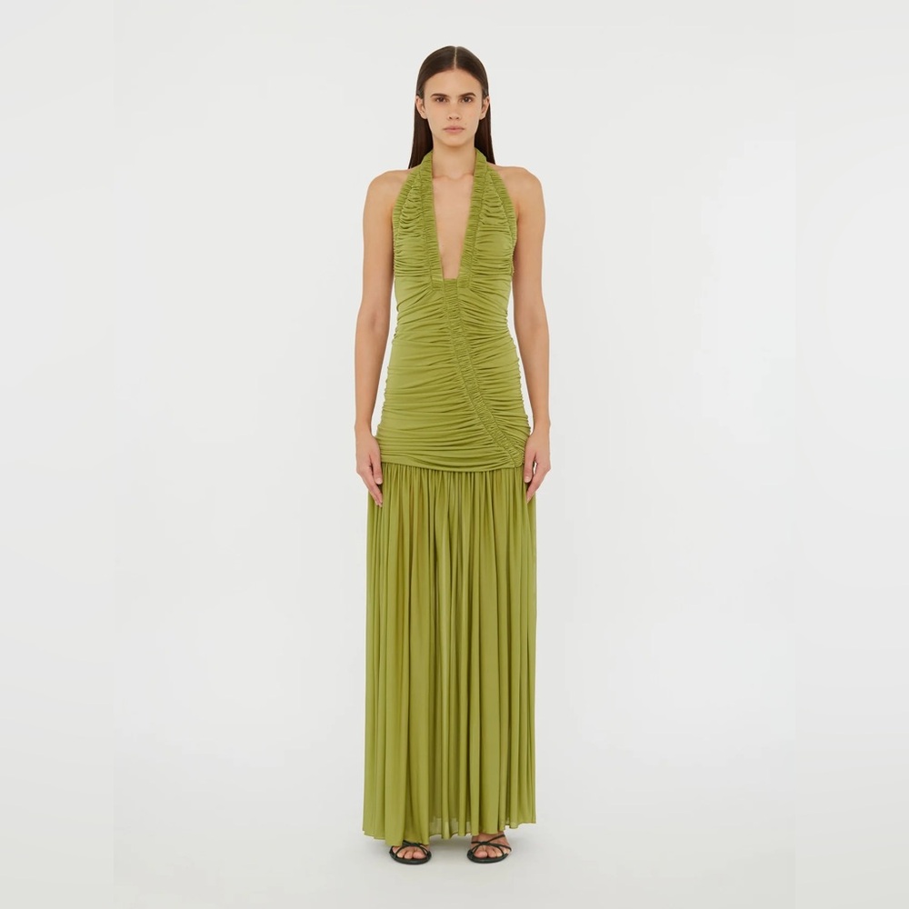 Christopher Esber Orion Gown in Green